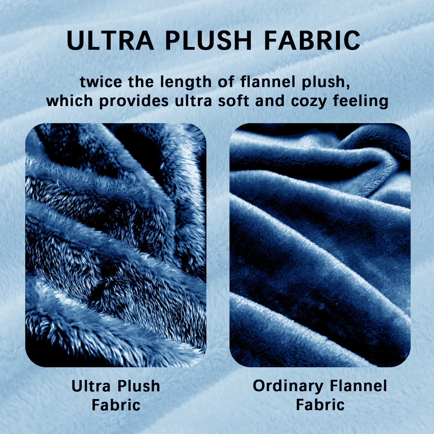 Whale Flotilla Extra Large Fleece Throw Blanket 50x70 Inch, Super Plush and Soft 300GSM Blankets for All Season, Fluffy and Lightweight, Navy Blue